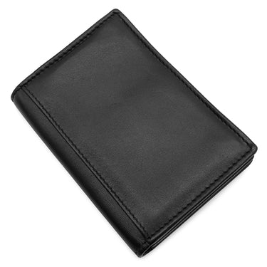 サンローラン SAINT LAURENT ビジネス カードケース 469338 ブラック レザー カードケース シルバー金具 黒 カード入れ 名刺入れ