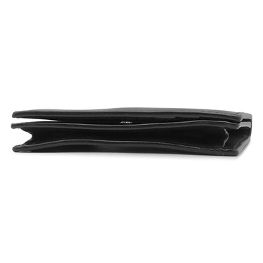 サンローラン SAINT LAURENT ビジネス カードケース 469338 ブラック レザー カードケース シルバー金具 黒 カード入れ 名刺入れ