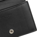 サンローラン SAINT LAURENT ビジネス カードケース 469338 ブラック レザー カードケース シルバー金具 黒 カード入れ 名刺入れ