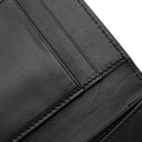サンローラン SAINT LAURENT ビジネス カードケース 469338 ブラック レザー カードケース シルバー金具 黒 カード入れ 名刺入れ