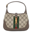 バレンシアガ BALENCIAGA ザ ハッカー プロジェクト ジャッキー 1961 680132 ベージュ×エボニー キャンバス レザー 2WAYバッグ ゴールド金具 茶 GUCCI グッチ コラボ