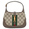 バレンシアガ BALENCIAGA ザ ハッカー プロジェクト ジャッキー 1961 680132 ベージュ×エボニー キャンバス レザー 2WAYバッグ ゴールド金具 茶 GUCCI グッチ コラボ