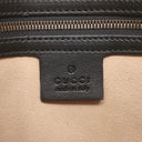 グッチ GUCCI GGマーモント キルティング 523369 ブラック レザー ショルダーバッグ ゴールド金具 ダブルG