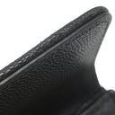 シャネル CHANEL マトラッセ スモール フラップ AP3081 ブラック レザー キャビアスキン 三つ折り財布 ゴールド金具 ダブルC ハート スペード