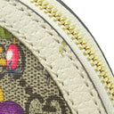 グッチ GUCCI オフィディア GG フローラ 499621 ベージュ×ホワイト GGスプリームキャンバス レザー ショルダーバッグ ゴールド金具 花柄