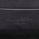 バーバリー BURBERRY TBモノグラム カメラバッグ ブラック レザー ショルダーバッグ シルバー金具 黒