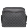 ルイヴィトン LOUIS VUITTON デイトンPM N41408 ダミエグラフィット ダミエグラフィットキャンバス レザー ショルダーバッグ シルバー金具 メッセンジャーバッグ