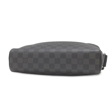 ルイヴィトン LOUIS VUITTON デイトンPM N41408 ダミエグラフィット ダミエグラフィットキャンバス レザー ショルダーバッグ シルバー金具 メッセンジャーバッグ