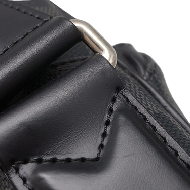 ルイヴィトン LOUIS VUITTON デイトンPM N41408 ダミエグラフィット ダミエグラフィットキャンバス レザー ショルダーバッグ シルバー金具 メッセンジャーバッグ