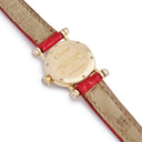 腕時計 カルティエ Cartier ミニ ディアボロ W1511556 クオーツ レディース K18YG無垢 ダイヤ ラウンド 青針 ローマン