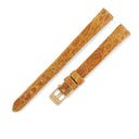 ヴァンクリーフアーペル Van Cleef & Arpels 純正 クロコバンド ブラウン クロコダイル K18PG 腕時計パーツ 替え ベルト 純正K18PG無垢製尾錠付き バネ棒付き 10ｍｍ ブラウン 茶