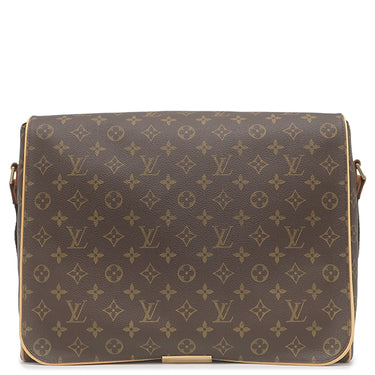 ルイヴィトン LOUIS VUITTON アベス M45257 モノグラム モノグラムキャンバス ショルダーバッグ ゴールド金具 茶