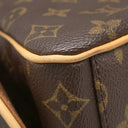 ルイヴィトン LOUIS VUITTON アベス M45257 モノグラム モノグラムキャンバス ショルダーバッグ ゴールド金具 茶