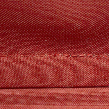 ルイヴィトン LOUIS VUITTON アルマ N51131 ダミエエベヌ ダミエキャンバス ハンドバッグ ゴールド金具 茶 赤