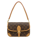 ルイヴィトン LOUIS VUITTON ディアヌ NM PM M45985 モノグラム×ノワール モノグラムキャンバス 2WAYバッグ ゴールド金具 茶 ショルダー