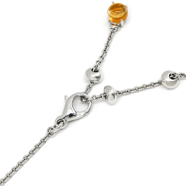 ブルガリ BVLGARI アレグラ マルチカラー マルチカラー×ホワイトゴールド K18WG ダイヤモンド マルチストーン ネックレス 18金 ダイヤ カラーストーン ステーションドロップ