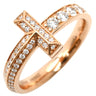 ティファニー Tiffany & Co T ワン ダイヤ ローズゴールド K18PG ダイヤモンド リング 指輪 ピンクゴールド T&Co. Au750 18K 11.5号