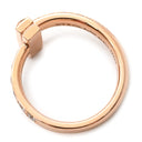 ティファニー Tiffany & Co T ワン ダイヤ ローズゴールド K18PG ダイヤモンド リング 指輪 ピンクゴールド T&Co. Au750 18K 11.5号