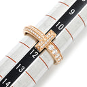 ティファニー Tiffany & Co T ワン ダイヤ ローズゴールド K18PG ダイヤモンド リング 指輪 ピンクゴールド T&Co. Au750 18K 11.5号