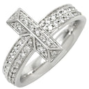 ティファニー Tiffany & Co T ワン ワイド ダイヤ 68170117 ホワイトゴールド K18WG ダイヤモンド リング 指輪 T&Co. 750 18K WG ラウンドブリリアント 12号