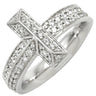 ティファニー Tiffany & Co T ワン ワイド ダイヤ 68170117 ホワイトゴールド K18WG ダイヤモンド リング 指輪 T&Co. 750 18K WG ラウンドブリリアント 12号