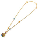 ブルガリ BVLGARI アストラーレ チェルキ ラージ イエローゴールドXマルチカラー K18YG ダイヤモンド マルチストーン ネックレス ペンダント ダイヤ マルチカラーストーン 18K 750YG