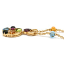 ブルガリ BVLGARI アストラーレ チェルキ ラージ イエローゴールドXマルチカラー K18YG ダイヤモンド マルチストーン ネックレス ペンダント ダイヤ マルチカラーストーン 18K 750YG