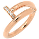 カルティエ Cartier ジュストアンクル ダイヤ B4094851 ピンクゴールド K18PG ダイヤモンド #51(JP11) リング 指輪 750 18K PG JUSTE UN CLOU 11号