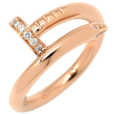 カルティエ Cartier ジュストアンクル ダイヤ B4094851 ピンクゴールド K18PG ダイヤモンド #51(JP11) リング 指輪 750 18K PG JUSTE UN CLOU 11号