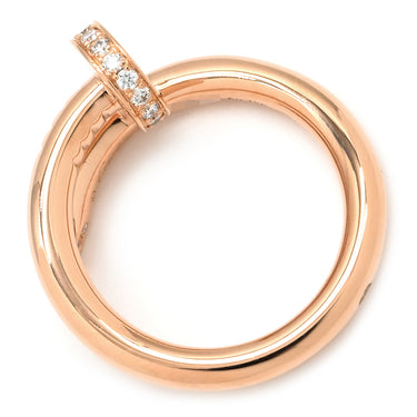 カルティエ Cartier ジュストアンクル ダイヤ B4094851 ピンクゴールド K18PG ダイヤモンド #51(JP11) リング 指輪 750 18K PG JUSTE UN CLOU 11号