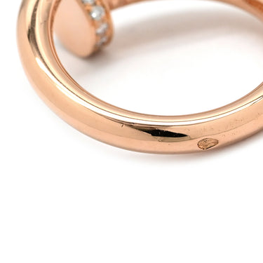 カルティエ Cartier ジュストアンクル ダイヤ B4094851 ピンクゴールド K18PG ダイヤモンド #51(JP11) リング 指輪 750 18K PG JUSTE UN CLOU 11号