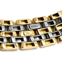 カルティエ Cartier マイヨン パンテール 5連 3ロウ イエローゴールド×シルバー K18YG ステンレススチール ネックレス Au750 K18 ツートーン YG×SS ヴィンテージ