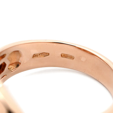ブルガリ BVLGARI セルペンティ 352688 グリーンXピンクゴールド K18PG ダイヤモンド マラカイト リング 指輪 スネーク 750AU 18K PG ダイヤ マラカイト 16.5号