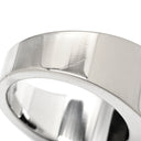 カルティエ Cartier タンクマックス ホワイトゴールド×ブラック K18WG オニキス #57 リング 指輪 黒 Au750 18K 18金 オニキス 幅広 スクエア 17号