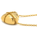 ティファニー Tiffany & Co チェーン クロス ハート イエローゴールド K18YG ネックレス T&Co. K18YG Au750 18K 18金 ヴィンテージ 希少