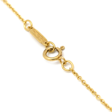ティファニー Tiffany & Co チェーン クロス ハート イエローゴールド K18YG ネックレス T&Co. K18YG Au750 18K 18金 ヴィンテージ 希少