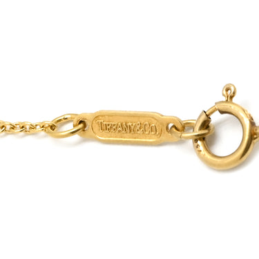 ティファニー Tiffany & Co チェーン クロス ハート イエローゴールド K18YG ネックレス T&Co. K18YG Au750 18K 18金 ヴィンテージ 希少