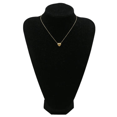 ティファニー Tiffany & Co チェーン クロス ハート イエローゴールド K18YG ネックレス T&Co. K18YG Au750 18K 18金 ヴィンテージ 希少