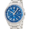 腕時計 ジャガールクルト JAEGER LECOULTRE ポラリス クロノグラフ Q9028180 842.8.C1.S 自動巻き メンズ ブルー 青 タキメーター