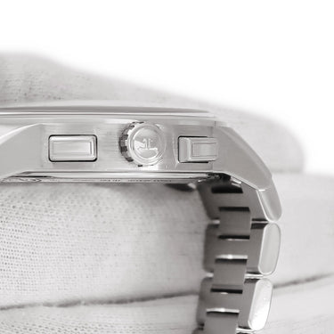 腕時計 ジャガールクルト JAEGER LECOULTRE ポラリス クロノグラフ Q9028180 842.8.C1.S 自動巻き メンズ ブルー 青 タキメーター