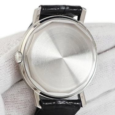 腕時計 パテックフィリップ PATEK PHILIPPE カラトラバ 3445G 自動巻き メンズ OH済 K18WG無垢 デイト スモールセコンド ヴィンテージ