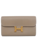 エルメス HERMES コンスタンス トゥーゴー エトゥープ ヴォーエプソン 長財布 ゴールド金具 グレージュ