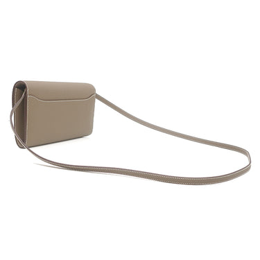エルメス HERMES コンスタンス トゥーゴー エトゥープ ヴォーエプソン 長財布 ゴールド金具 グレージュ