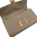 エルメス HERMES コンスタンス トゥーゴー エトゥープ ヴォーエプソン 長財布 ゴールド金具 グレージュ