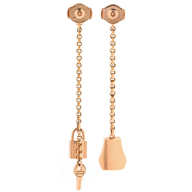 エルメス HERMES ケリー クロシェット H220551B ローズゴールド K18PG ピアス ピンクゴールド 750 18K PG クロシェット カデナモチーフ