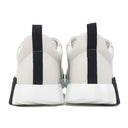 エルメス HERMES バウンシング H242212Z ホワイト カーフ シェーブルヴェロア #38 スニーカー 白×黒 新品 未使用