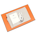 エルメス HERMES バウンシング H242212Z ホワイト カーフ シェーブルヴェロア #38 スニーカー 白×黒 新品 未使用