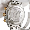 腕時計 ブライトリング BREITLING クロノギャラクティック ビコロ B13358 B154A97PA 自動巻き メンズ K18YG×SS コンビ 白 シェル