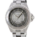 腕時計 シャネル CHANEL J12 クロマティック 41mm H2934 自動巻き メンズ グレー 逆回転防止ベゼル デイト アラビア