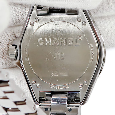 腕時計 シャネル CHANEL J12 クロマティック 41mm H2934 自動巻き メンズ グレー 逆回転防止ベゼル デイト アラビア